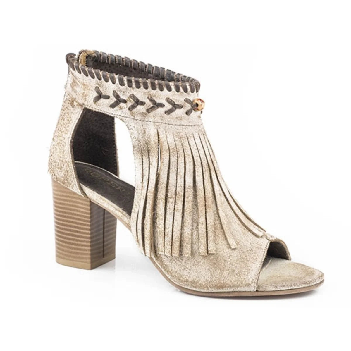 Roper Bettina (Tan) - Women's Suede Sandals
