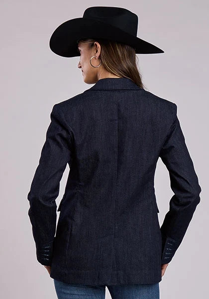 Stetson Stretch Denim (Navy) - Women's Blazer
