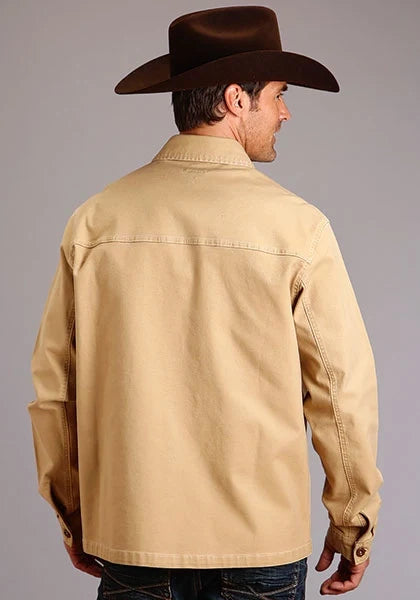 Stetson Stretch Canvas (Tan) - Men's Jacket