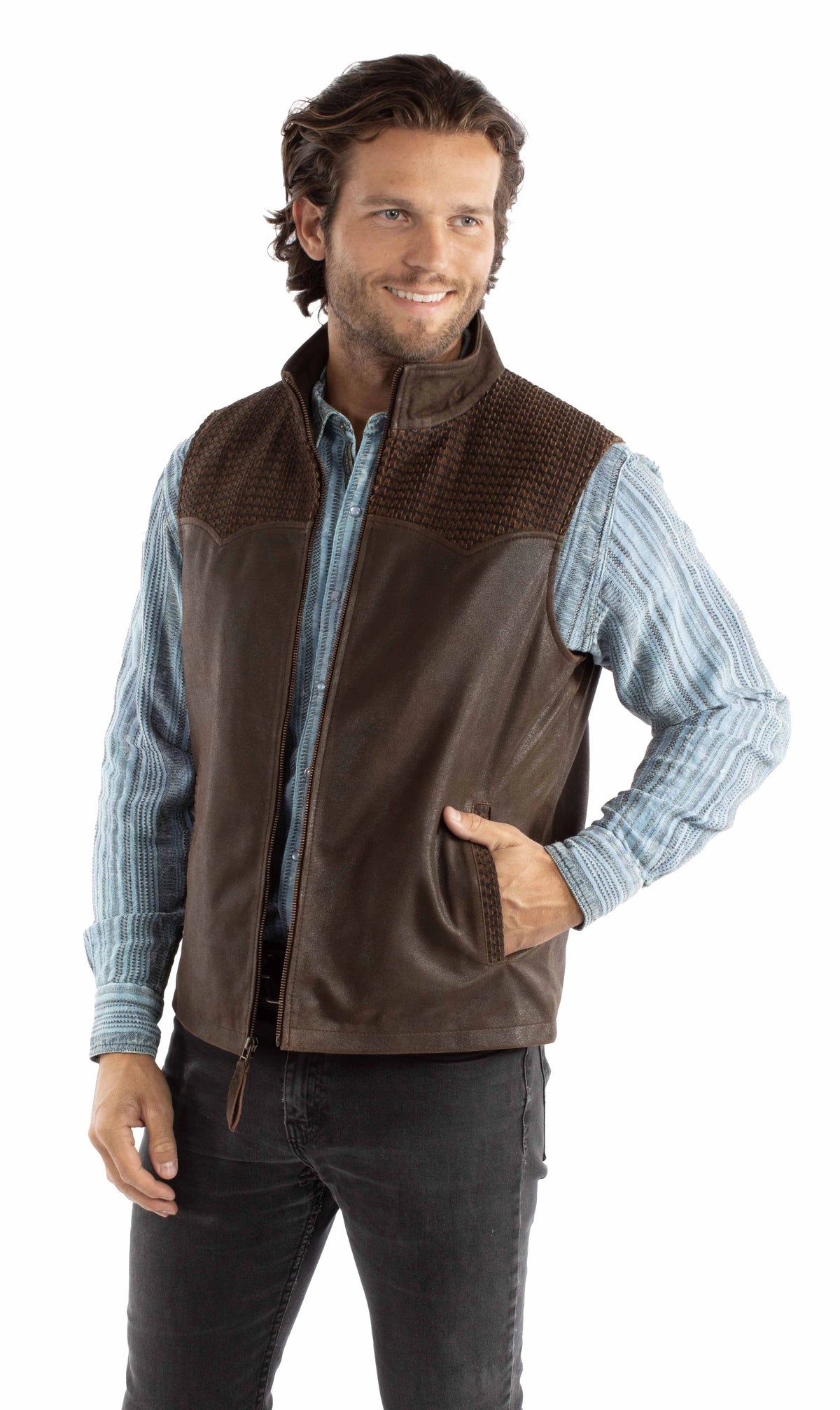 Scully Pinedale (2071 Lambskin) – Men's Vest