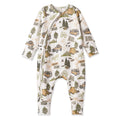 Trailblazer Bamboo Zipper Convertible Romper for Baby Boys