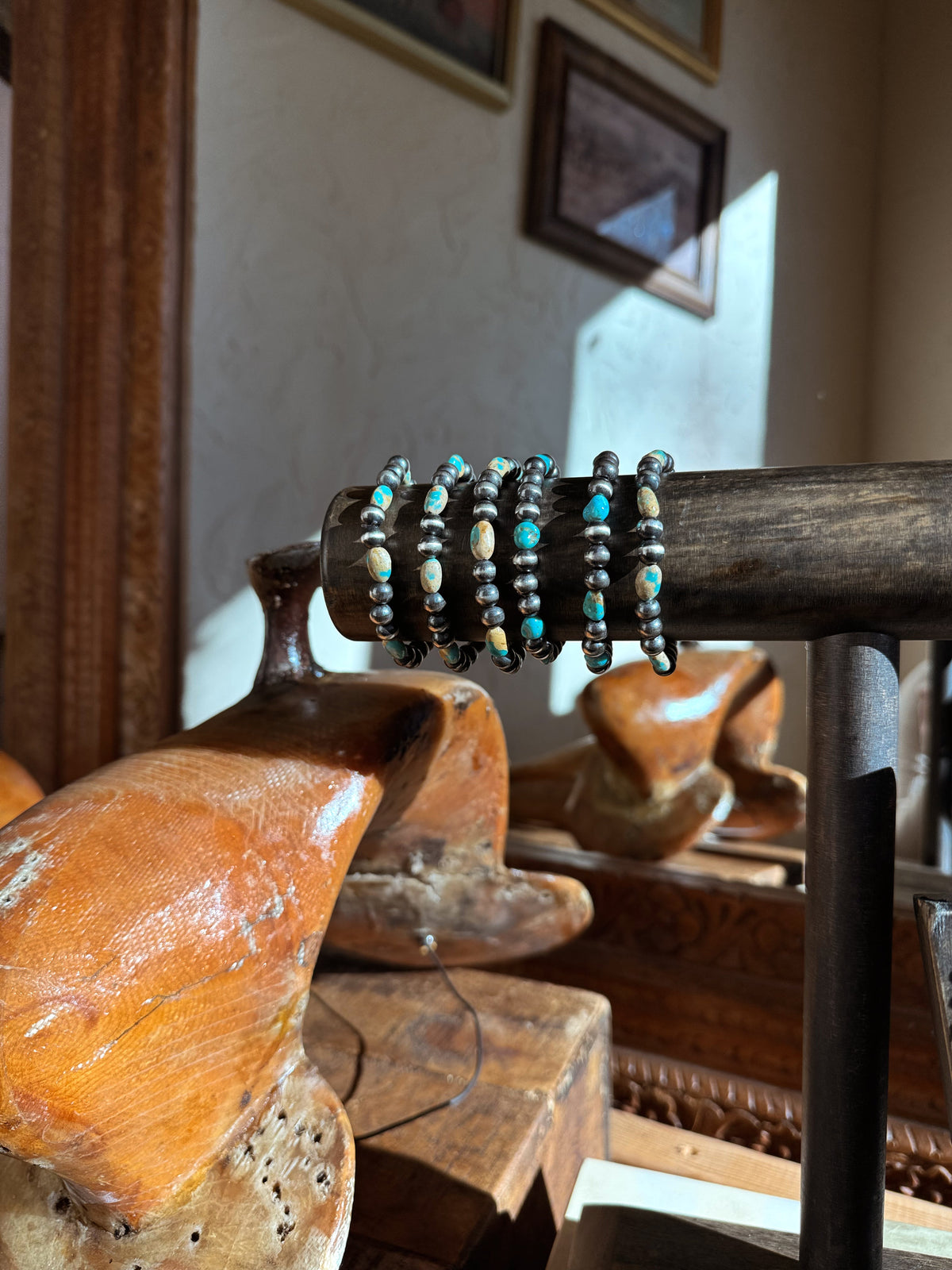 The Stretchy Navajo Pearl Bracelet