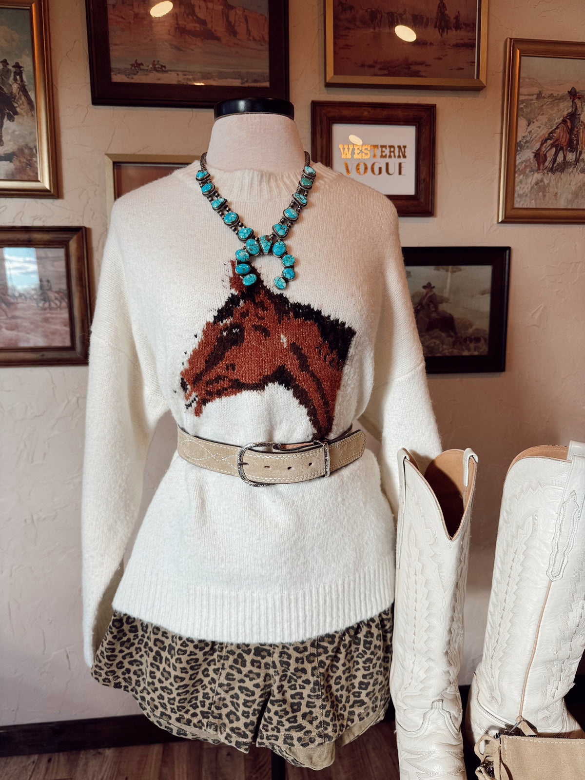 The Flicka Sweater SMALL