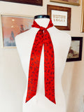 The Branded Twilly in Red