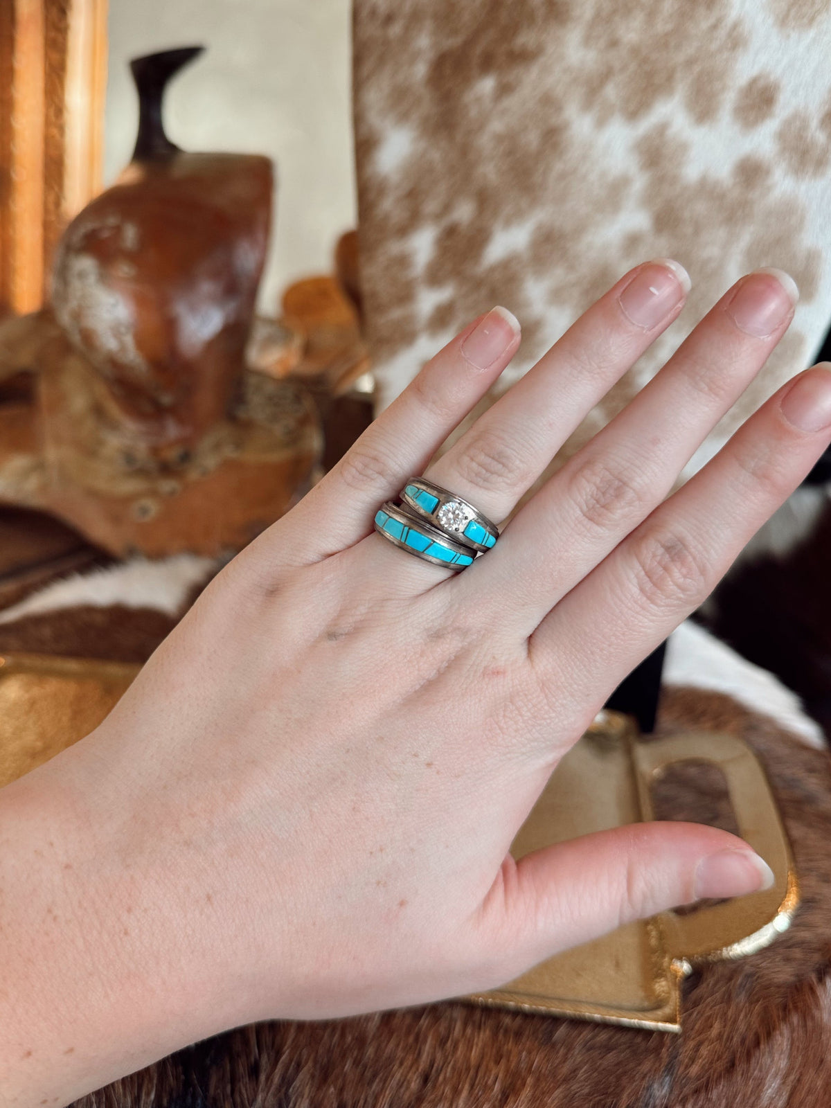 The Turquoise Inlay Ring