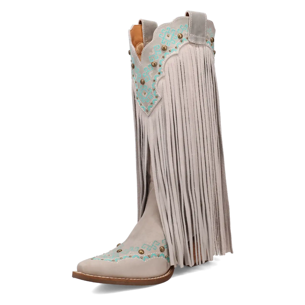 Dingo Tequila Sunrise - Women's Suede Leather Cowgirl Boots