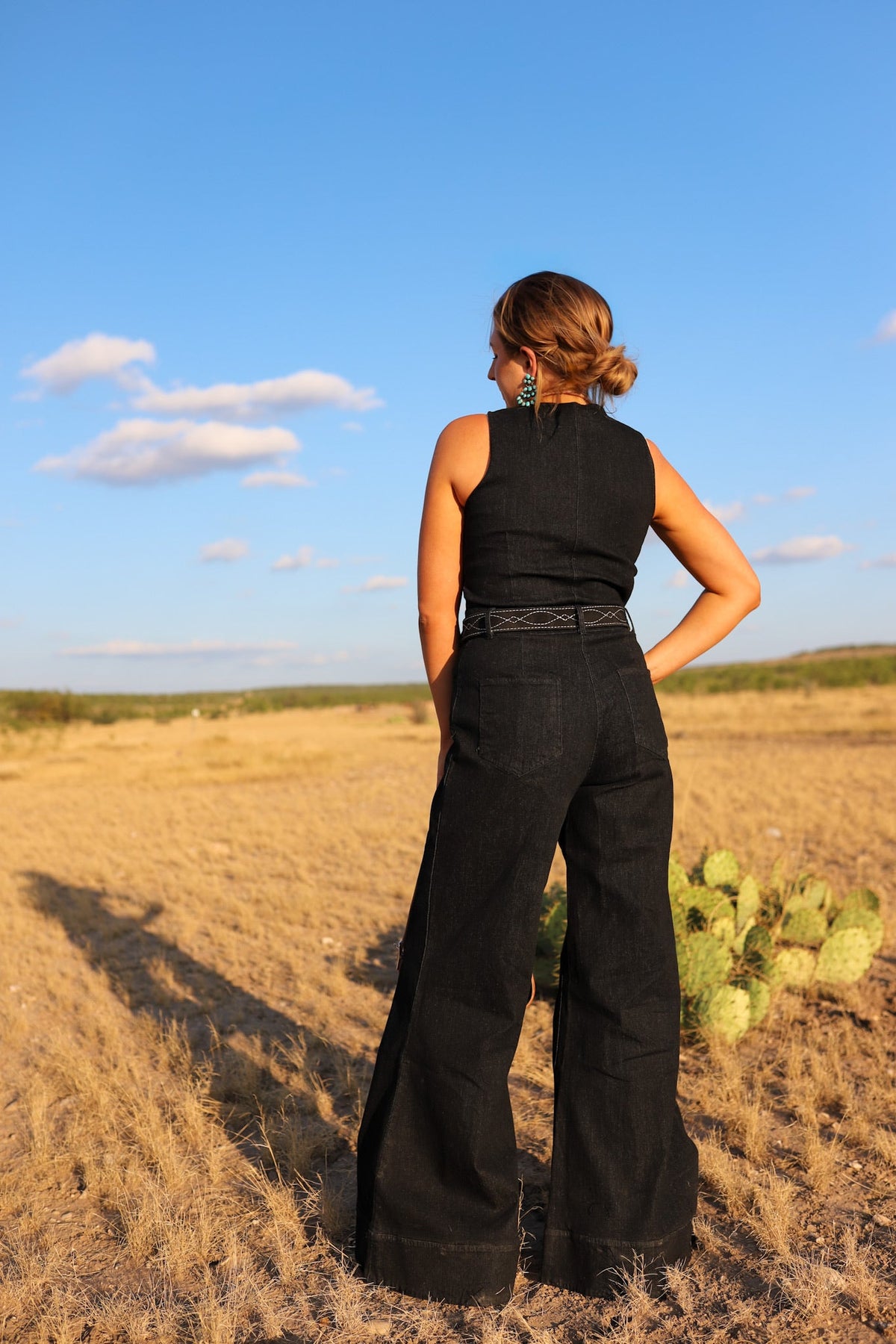 The Beckie Jumpsuit in Black