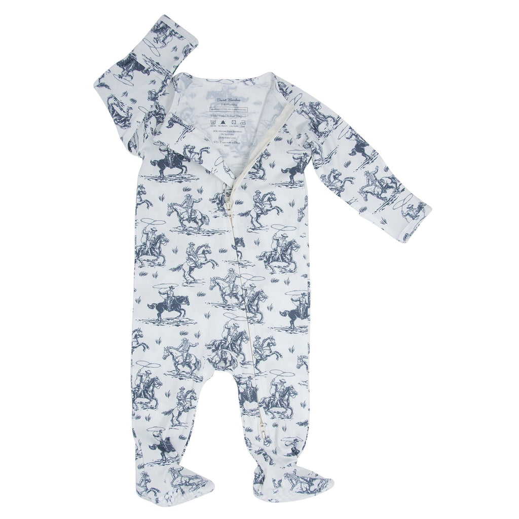 Rip's Ranch Zipper Footie