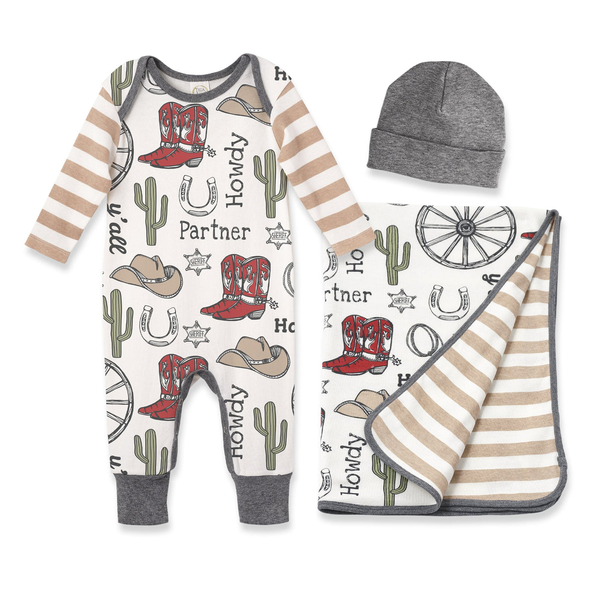 3-Pc Gift Set Cowboy