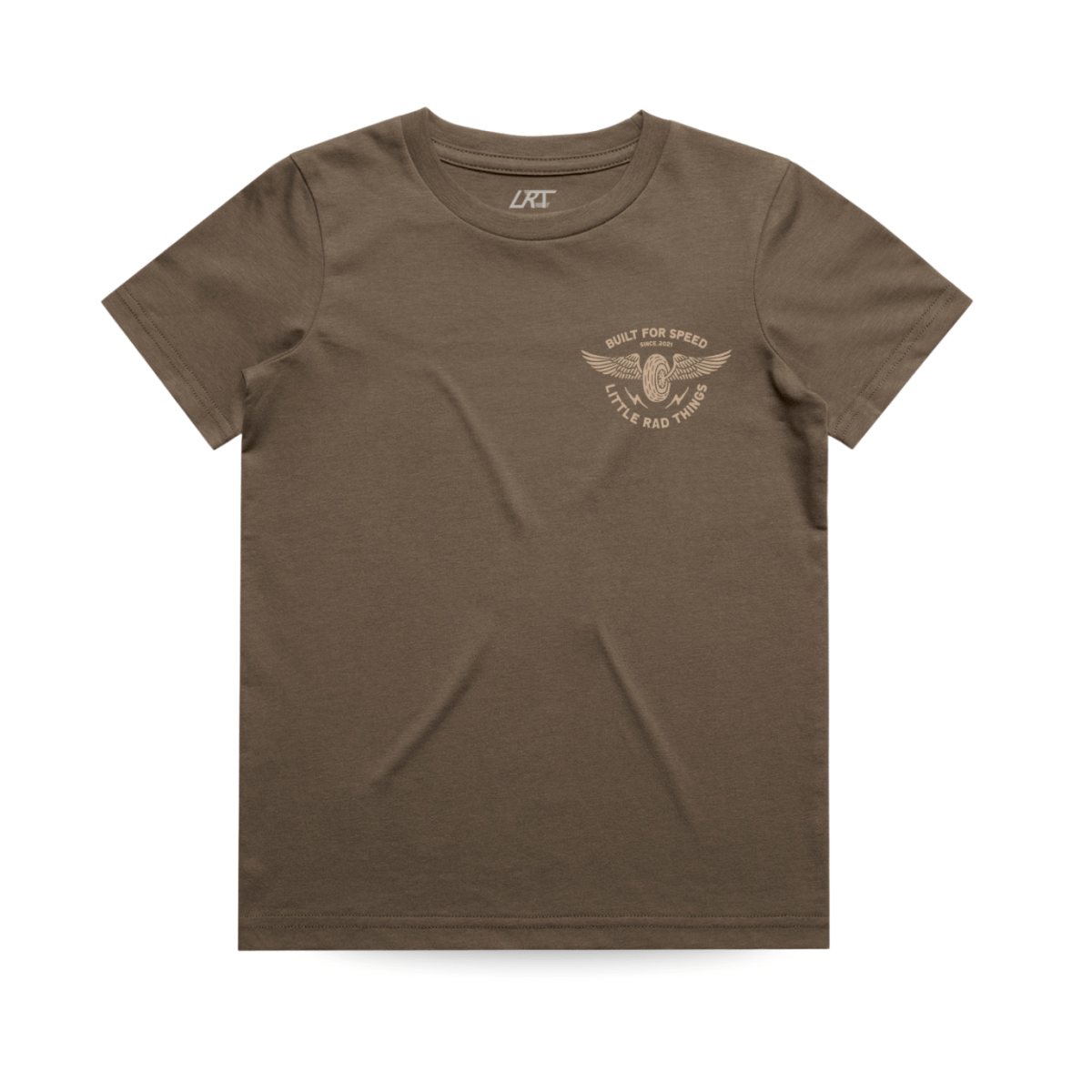 THE WINGED MECHANIC TEE - BROWN